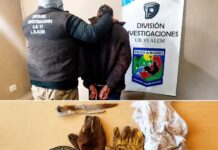 Ingresó armado a la casa de una jubilada y fue detenido cuando intentaba escapar en colectivo