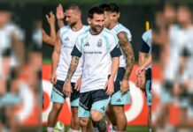 Con la presencia de Messi, Argentina se entrenó con la mirada puesta en Austria