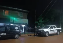Intenso operativo en Eldorado tras el asalto a una farmacia: un herido y cuatro prófugos