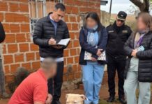 La Policía allanó un domicilio en Itaembé Miní y resguardó a tres pitbulls considerados agresivos
