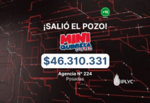 Un jubilado posadeño ganó más de 46 millones de pesos con la Mini Poceada