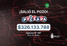 Apostador de Dos de Mayo ganó más de $300 millones con la Poceada Misionera