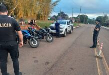 Cuatro detenidos, secuestros y bienes recuperados en varios procedimientos en la provincia
