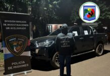 Operativo cerrojo en Eldorado terminó con una camioneta secuestrada por adulteraciones