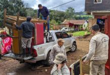 El Soberbio: postergaron el regreso de las familias evacuadas