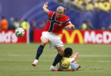 Bombazo mundial: con dos goles de Haaland, Noruega eliminó a Brasil en octavos