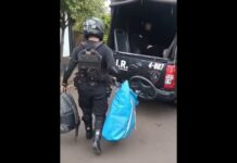 Patrulla Motorizada atrapó a dos ladrones con objetos robados a vecinos de barrio Hermoso
