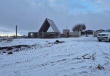 El frío extremo trajo nieve y tiñó de blanco varias zonas del país