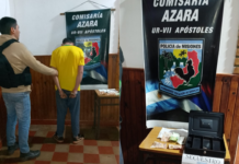Recuperaron parte del botín y detuvieron al presunto autor de un millonario robo en Azara