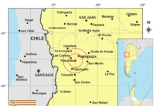 Un sismo de 4,3 grados sacudió Mendoza durante la madrugada