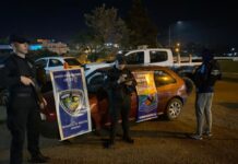 La Policía de Misiones recuperó en Dos Hermanas un auto robado en Brasil