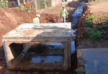 El Soberbio reforzó el saneamiento urbano con obras preventivas ante el fenómeno El Niño