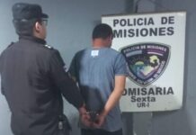 Alcoholizado atacó a piedrazos la casa de su hermano y fue detenido