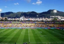 Se suspendió el partido entre River e Independiente Santa Fe por el terremoto en Colombia