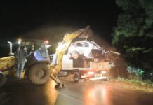 Despistó bajo la lluvia y murió tras caer con su auto en una zanja en General Alvear