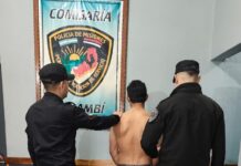 Terminó tras las rejas en Panambí por agredir a su madre de 71 años