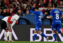 River no pudo sostener la ventaja y empató con Vélez en el Monumental