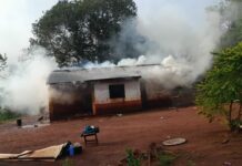 Una falla eléctrica provocó el incendio de una vivienda de El Alcázar