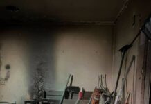 Un principio de incendio en una obra pública fue controlado a tiempo y no hubo lesionados