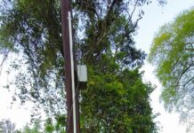 Un hombre murió tras recibir una descarga eléctrica en una plaza de Santa Ana