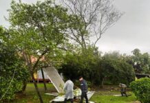 Más de un centenar de familias afectadas por el temporal en Misiones