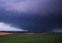 Un tornado impactó en Santa Catarina, cerca de la frontera con Bernardo de Irigoyen