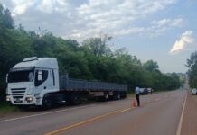 Choque en cadena sobre la Ruta 12 en Puerto Libertad