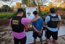 Capturaron a dos delincuentes cuando intentaban comercializar el botín de un robo en Posadas
