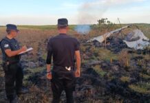 Cayó un ala delta en Posadas y murió un hombre de 40 años