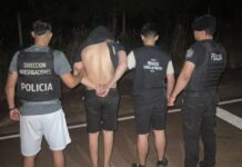 Cayó Cristian Andino en Candelaria: atropelló a un policía e intentó escapar hacia el monte