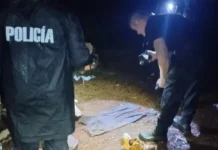 Hallaron un cuerpo en avanzado estado de descomposición en una zona de monte de Colonia Victoria