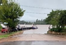 Cerraron el paso fronterizo San Javier–Porto Xavier por la crecida del río Uruguay