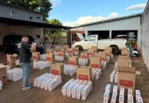 Jardín América: la Policía secuestró cigarrillos de contrabando y una camioneta robada en Mendoza valuadas en $79 millones