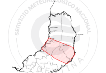 Aviso a corto plazo por tormentas fuertes y ocasional granizo para cuatro departamentos de Misiones