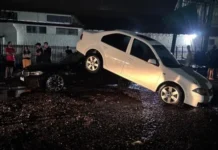 Fuerte temporal en Brasil, cerca de Misiones: hubo destrozos y analizan si fue un tornado