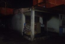 Escuchó una explosión, vio las llamas y logró salir a tiempo junto a sus tres nietos