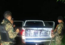 La Policía interceptó una camioneta brasileña con más de media tonelada de marihuana