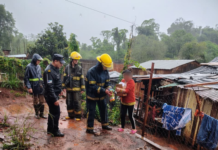 Inundaciones en Misiones: evacuaron a ocho familias por el desborde de arroyos en Andresito