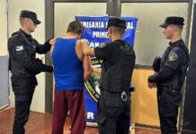Un policía que viajaba en colectivo presenció un ataque a tiros en San Pedro y detuvo al agresor armado
