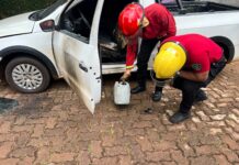 Investigan el incendio intencional de una camioneta en Garupá