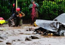 Chile declaró alerta roja en Santiago por un temporal con inundaciones y evacuaciones