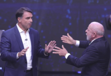 Las acusaciones de corrupción y chicanas marcaron el primer debate entre Lula y Flávio Bolsonaro