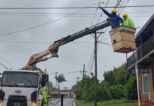 Cuatro municipios sin luz por falla en estación transformadora tras la tormenta
