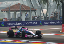 Colapinto terminó 19° en la práctica libre antes de la clasificación para la Sprint del GP de Singapur