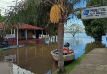 Más de cien evacuados en Itatí por la crecida del río Paraná