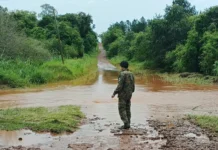 Siete puentes se mantienen cortados en Misiones y permanece cerrado el acceso al Moconá