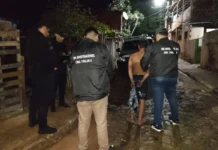 Intentó huir con un rollo de cables robado, pero fue alcanzado y detenido